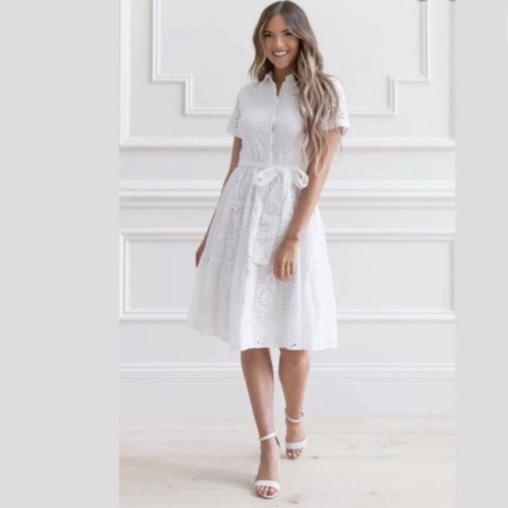 White Rachel Parcell Dress for sale